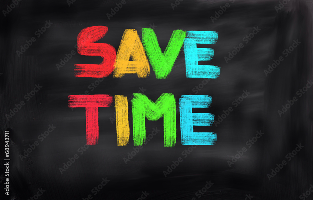 Save Time Concept