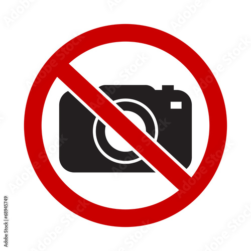Camera Not Allowed Sign