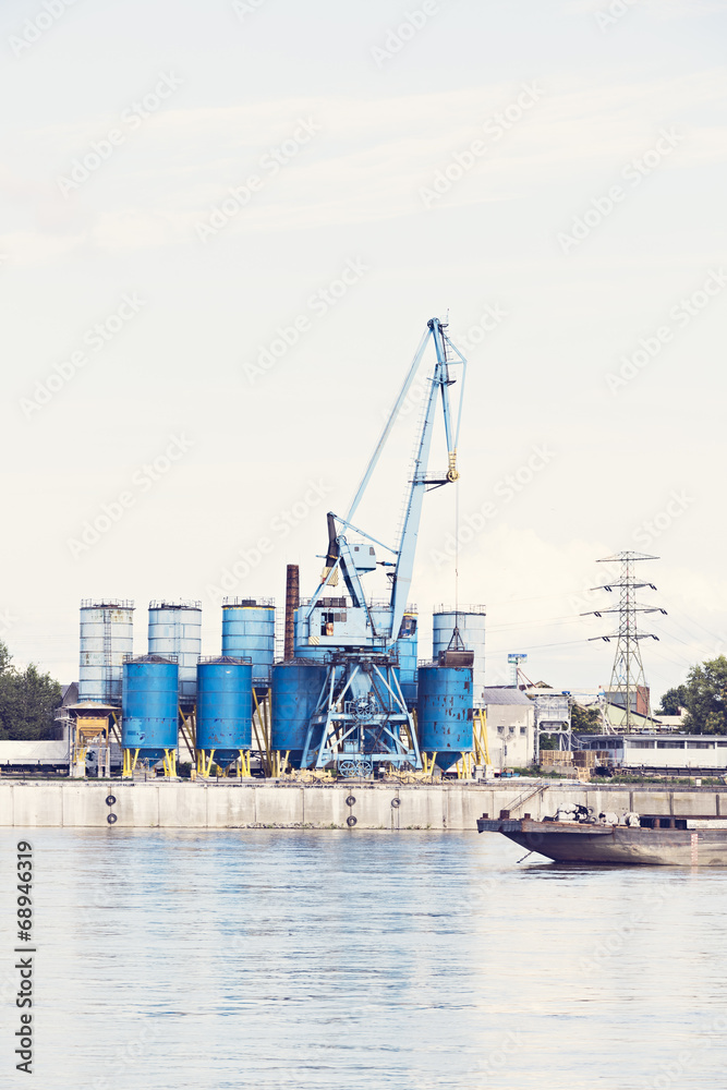 grain silos