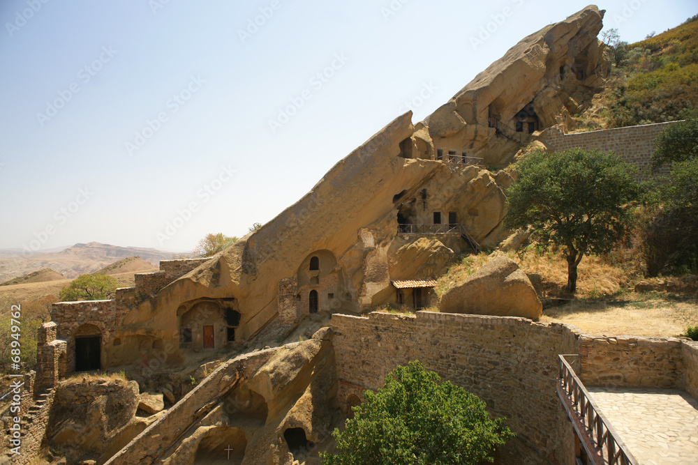 Davit Gareja cave monastery in Georgia