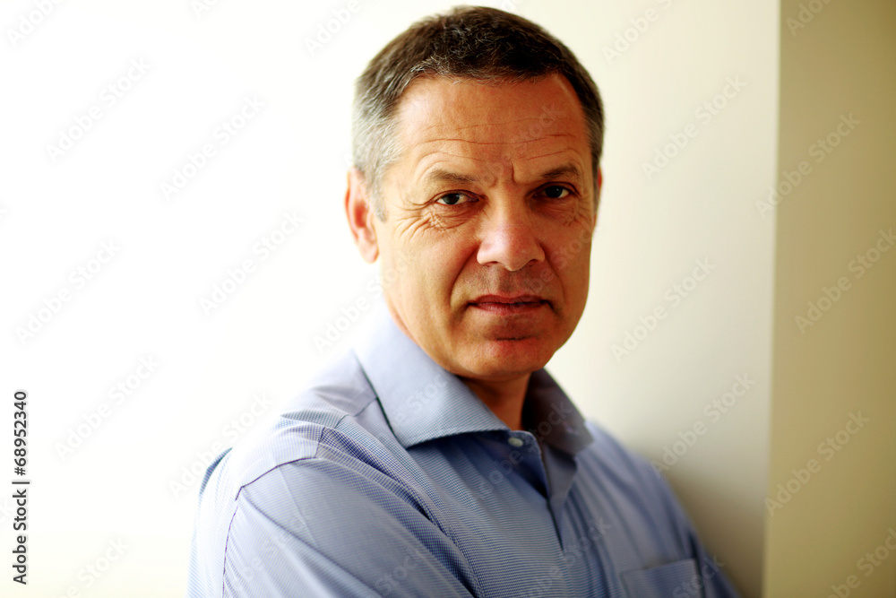 Portrait of a mature man Portrait of a mature man