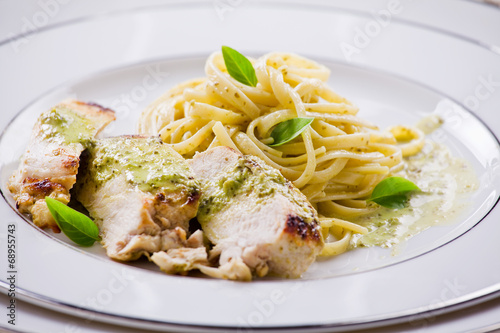 Pasta With Chicken fillet