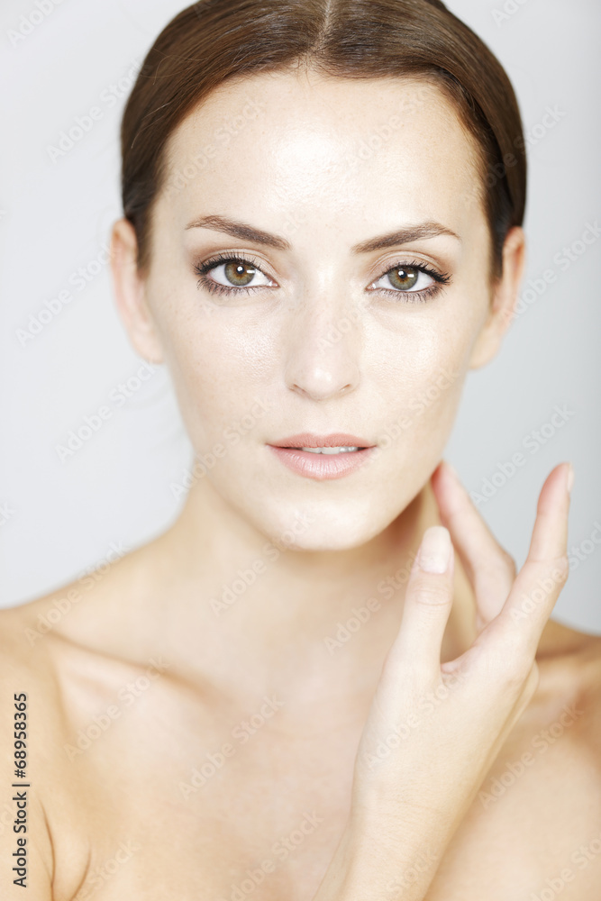 Attractive woman in beauty pose Attractive woman in beauty pose