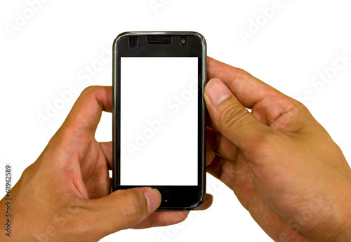 mobilephone technology isolated background
