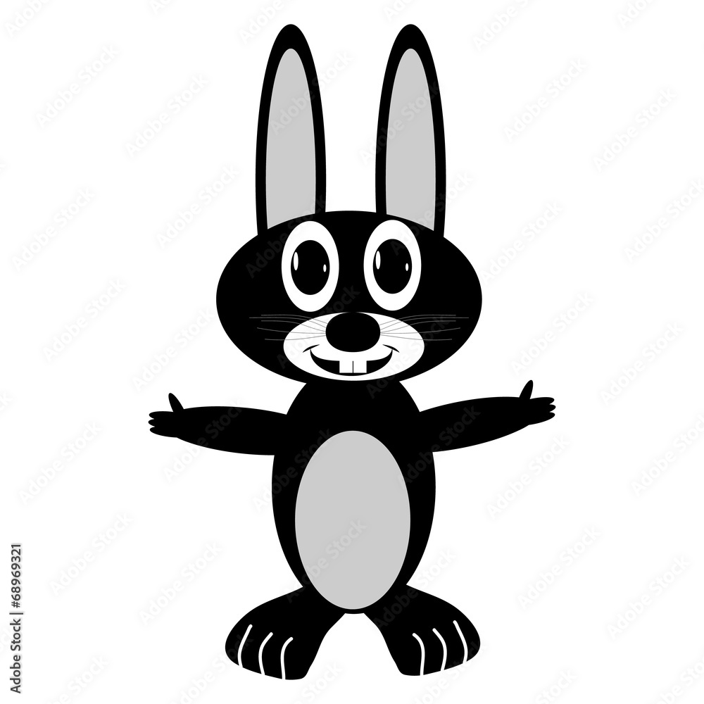 Obraz premium Hare icon