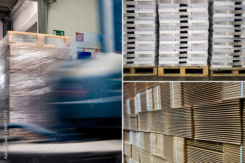 Obraz na płótnie Druckerei *** Verpackung