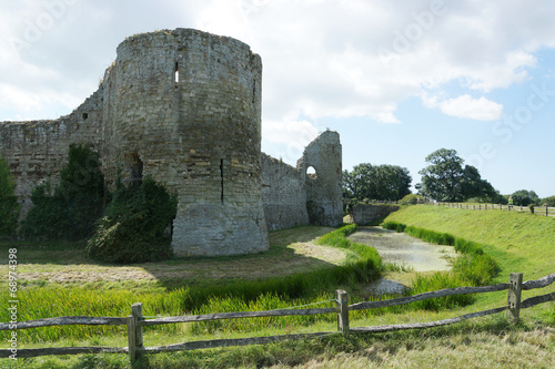 Pevensey Castle, Pevensey, East Sussex, England, UK photo