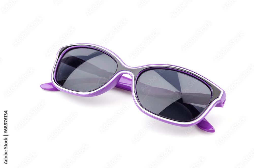 Sunglasses isolated white background Sunglasses isolated white background