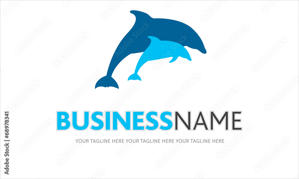 logo delfini, parco acquatico, mare, oceano logo delfini, parco acquatico, mare, oceano