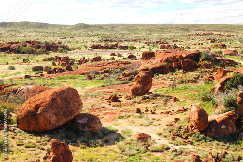 Karlu Karlu - Devils Marbles in outback Australia photo