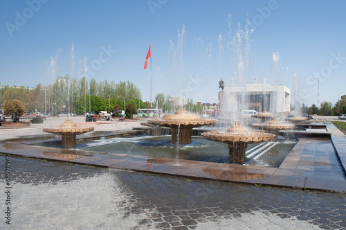 Fountain on Ala-Too Square