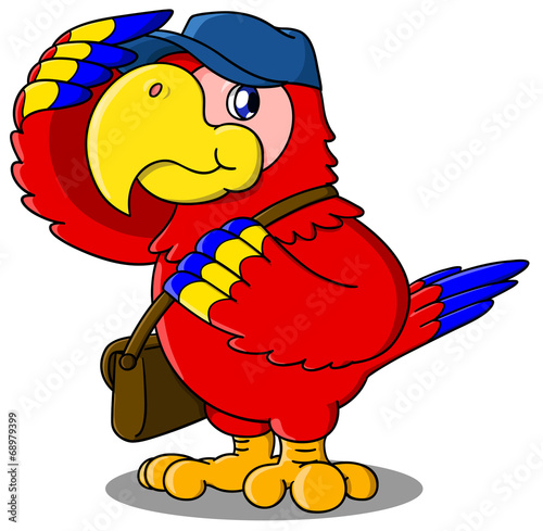 Parrot cartoon