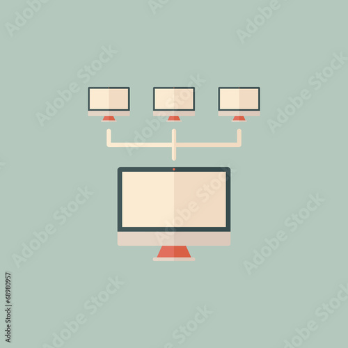 Network Flat Icon