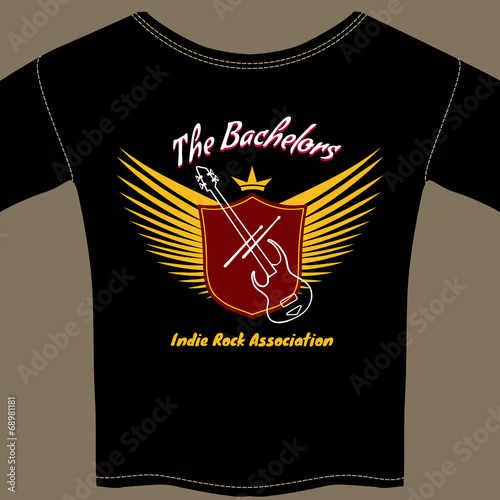 Indie rock t-shirt