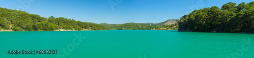 Green Lake. Turkey. Panorama.