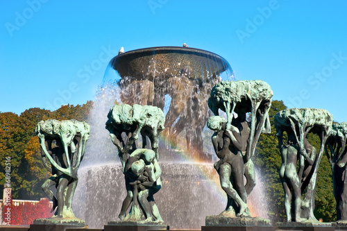 the vigeland's fountain