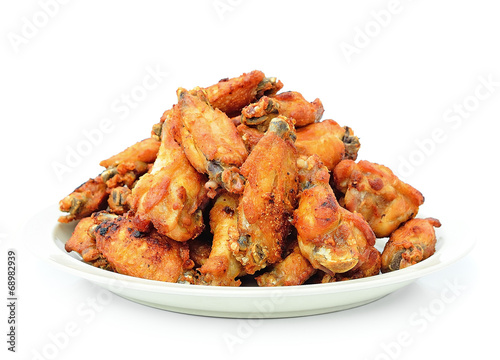 Fried Chicken Wings with Curry Sauce