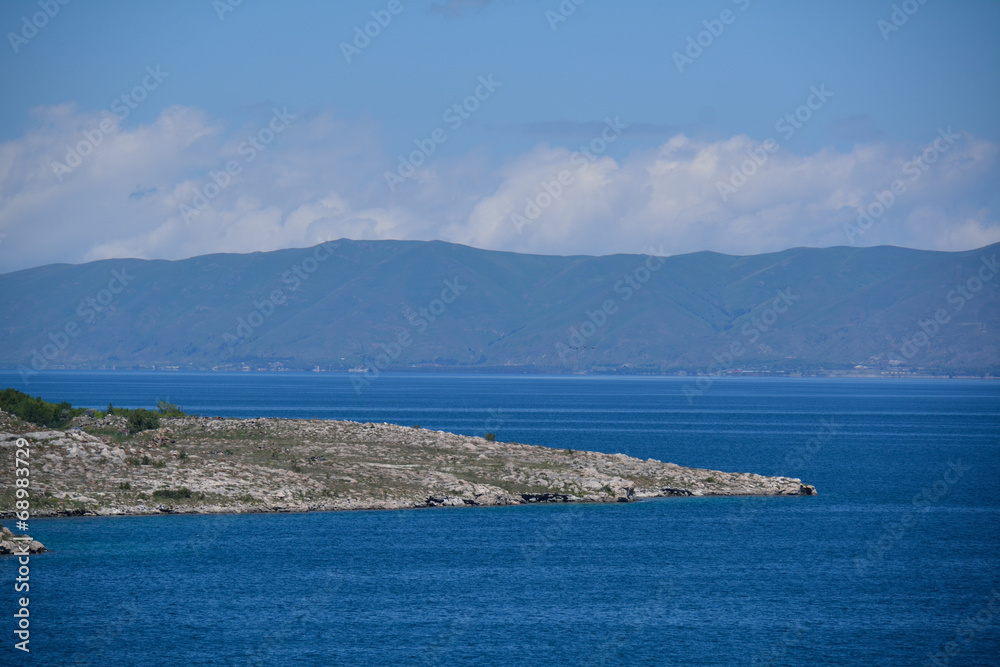 sevan and mountains