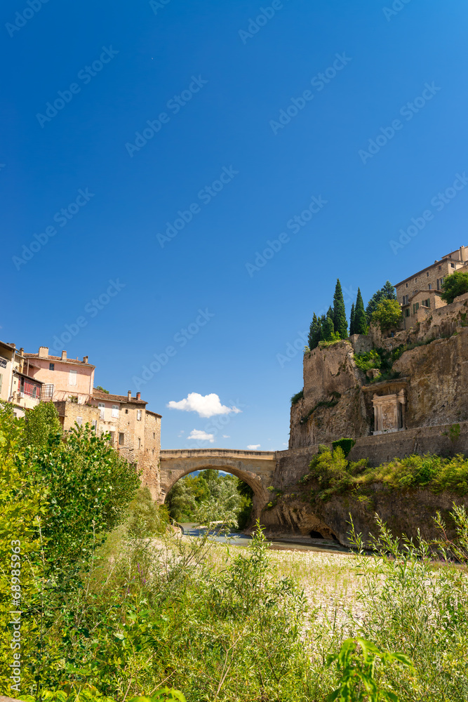 Obraz premium Old town in provence