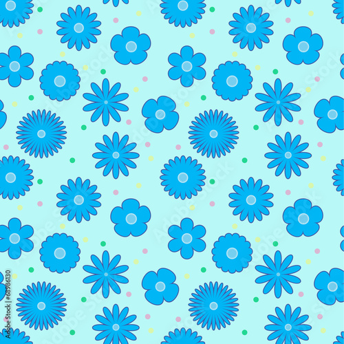 Floral seamless pattern. Fine texture with flowers