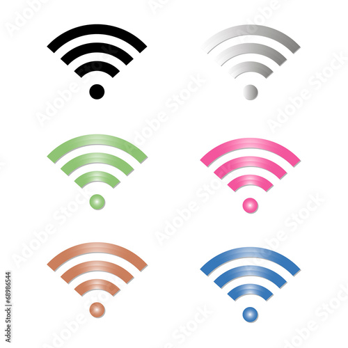 Wi-Fi Icon Set