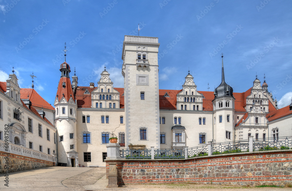 Hofseite Schloss Boitzenburg