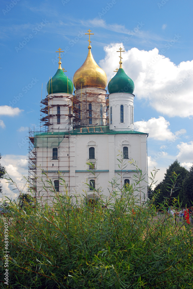 Dormition orthodox church. Kremlin in Kolomna, Russia.