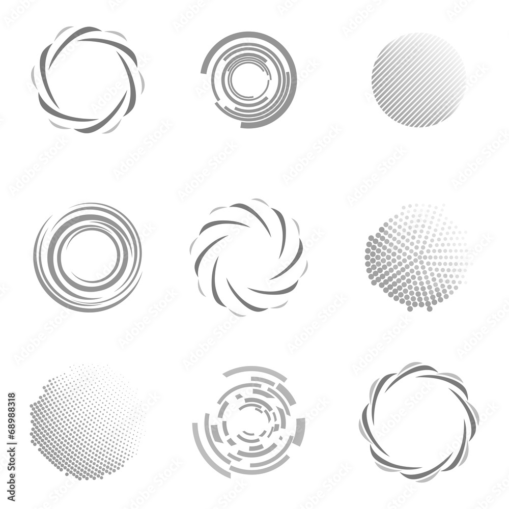 Unusual Icons Set Isolated On White Background Vector Unusual Icons Set Isolated On White Background Vector