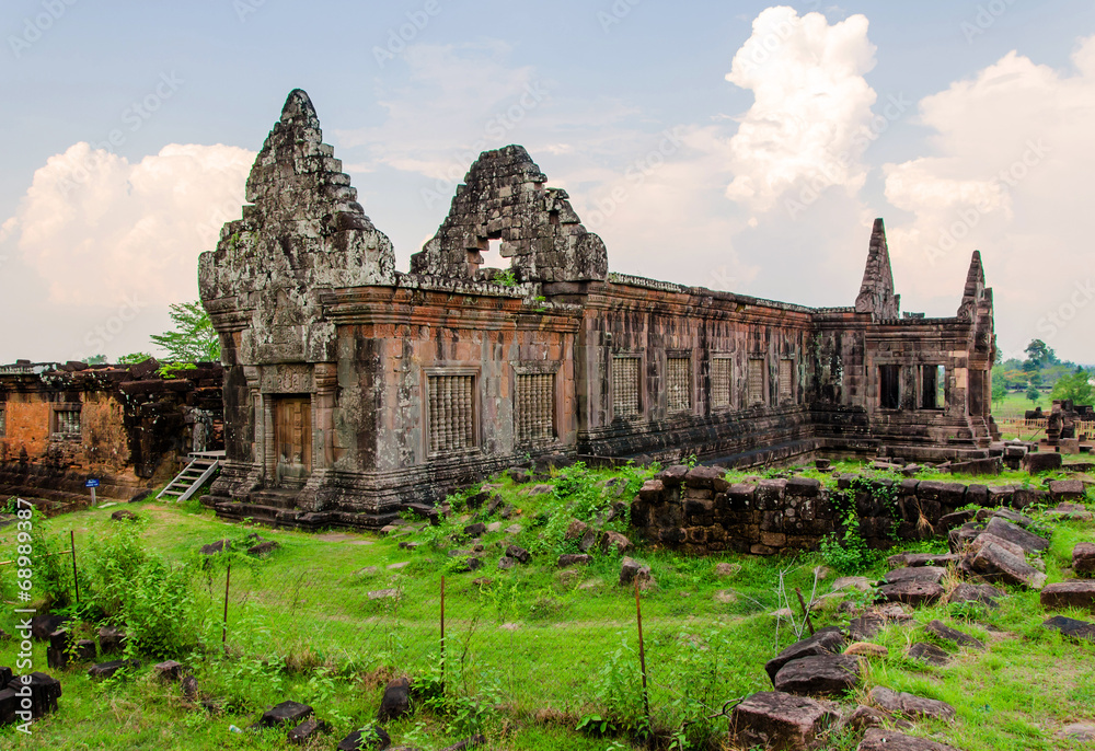 wat phu castle at champasak southern of laos, UNESCO World Herit