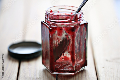 empty jar of jam