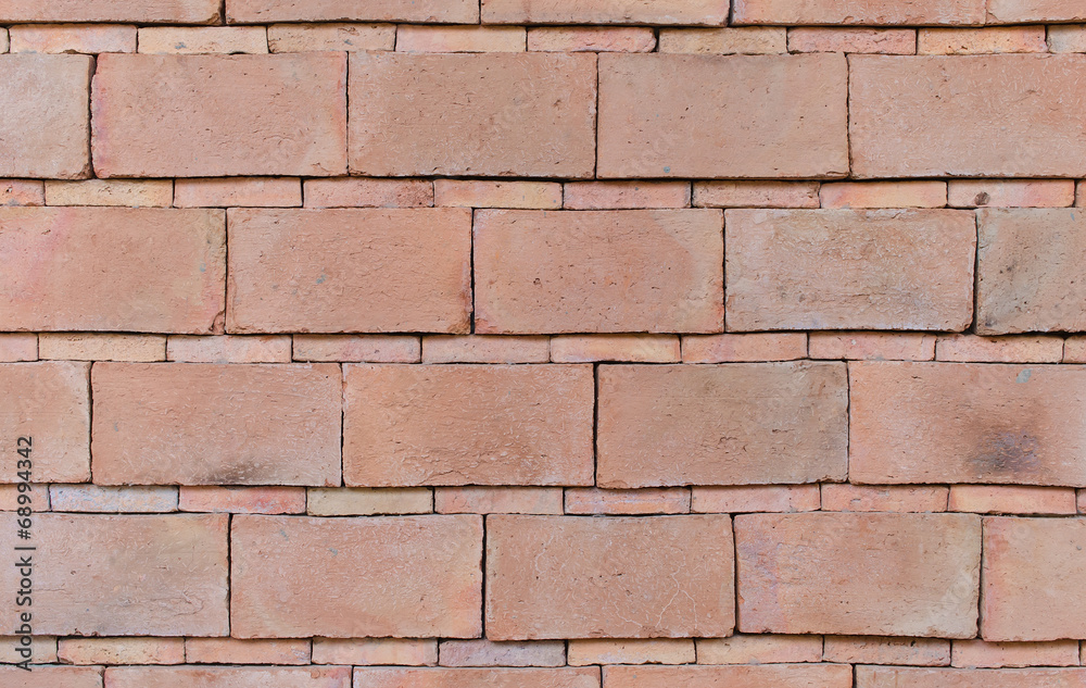 Red brick wall background Red brick wall background