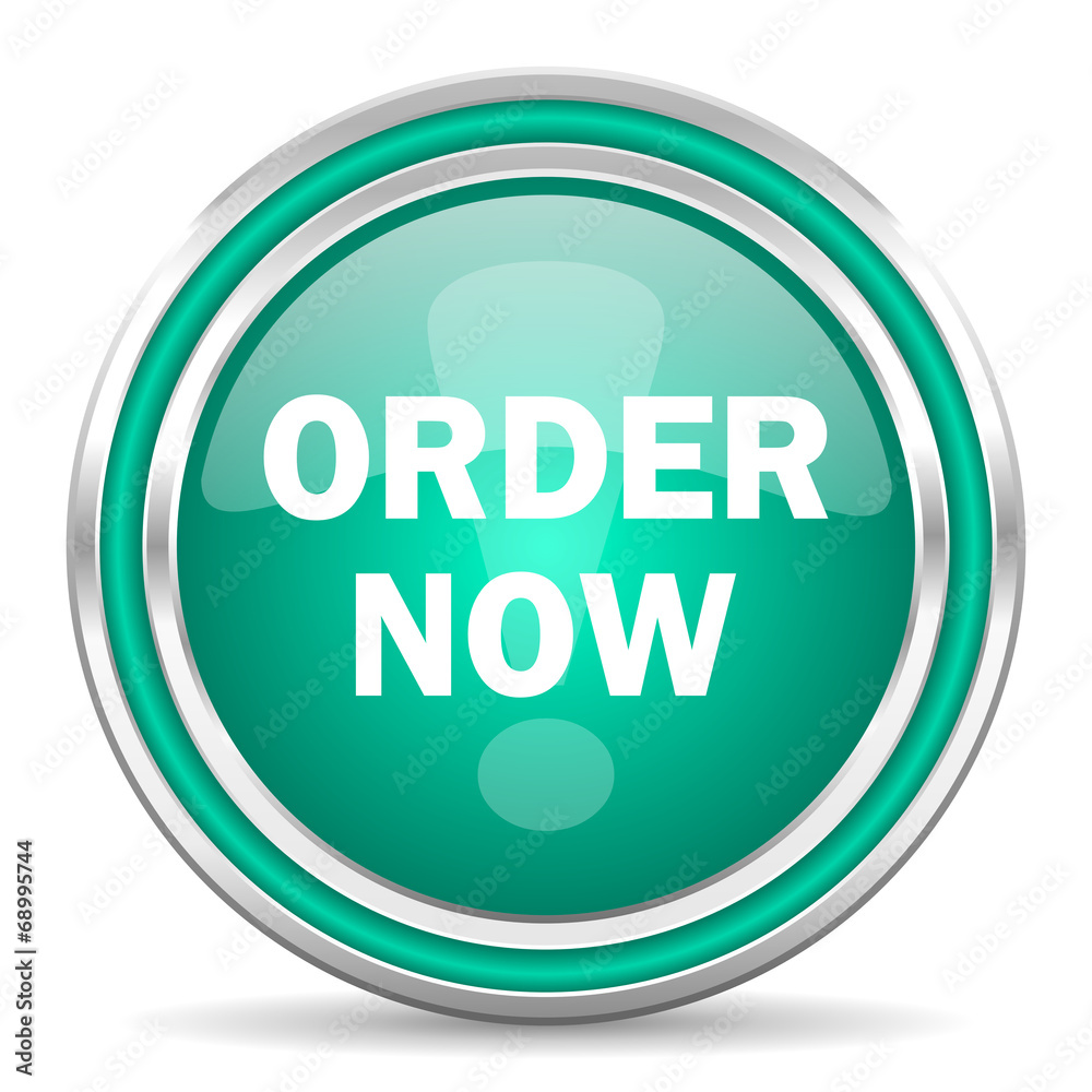 order now green glossy web icon order now green glossy web icon