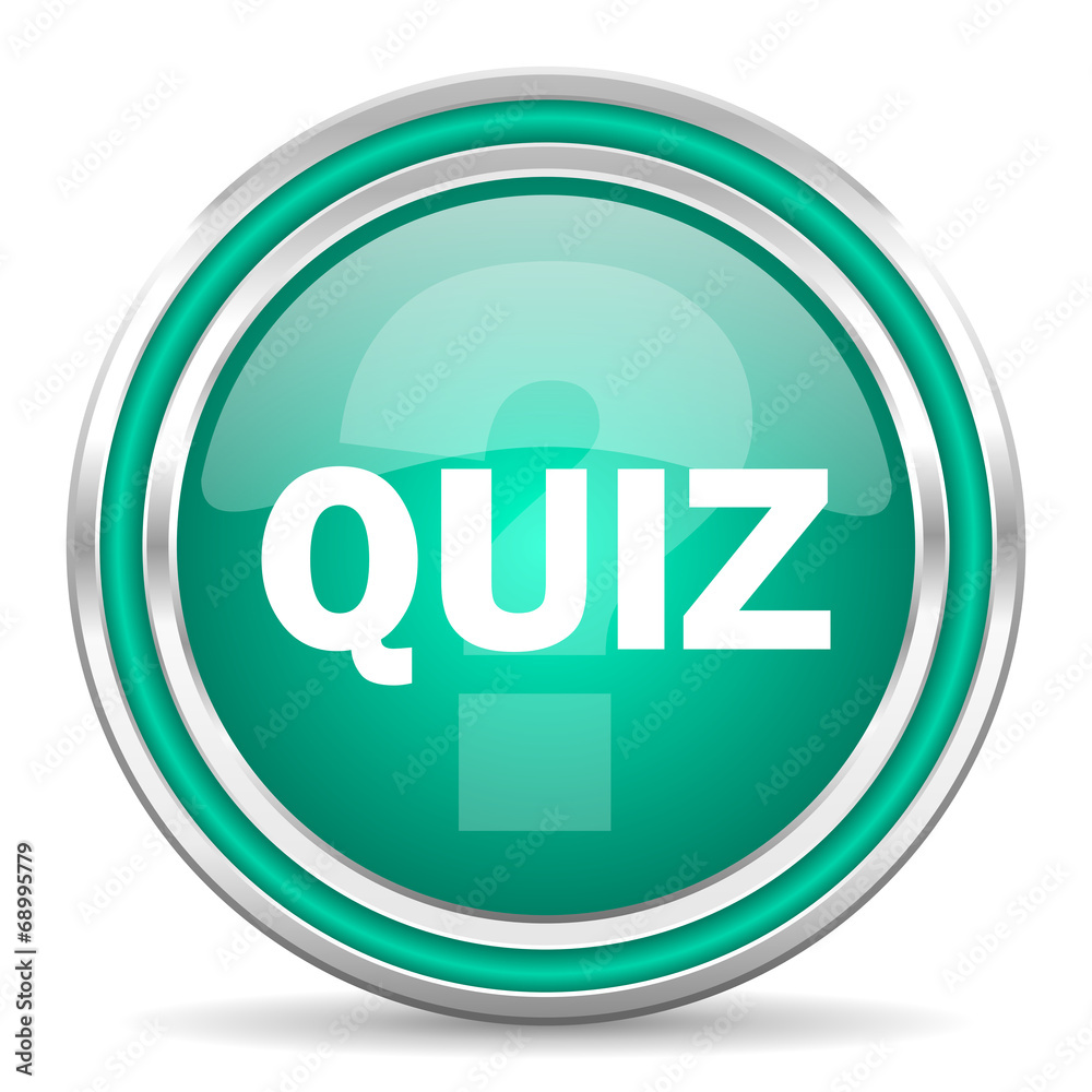 quiz green glossy web icon quiz green glossy web icon
