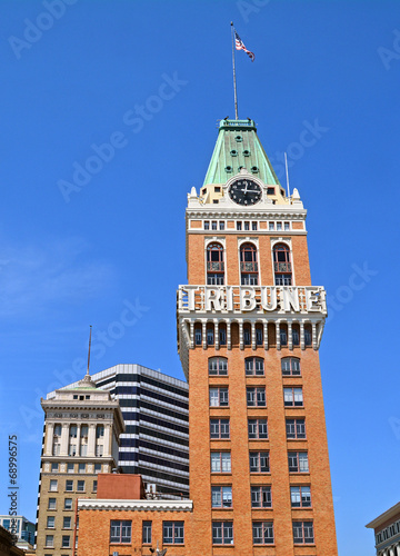 Bilde på lerret Oakland CA, Tribune Tower