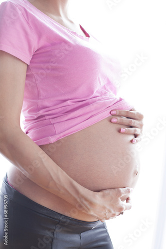 pregnancy women, silhouette