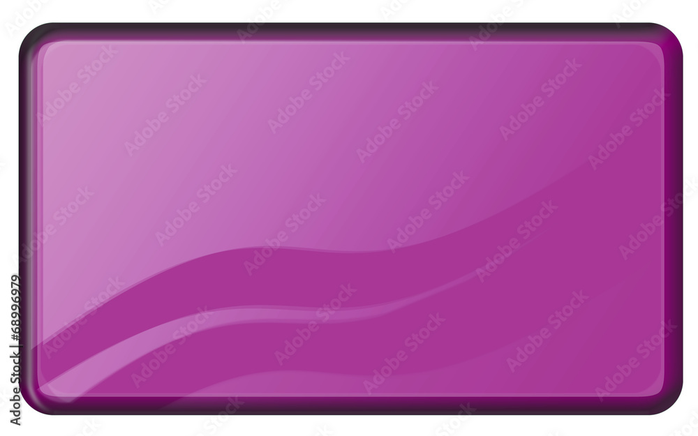 Fototapeta premium bouton rectangulaire