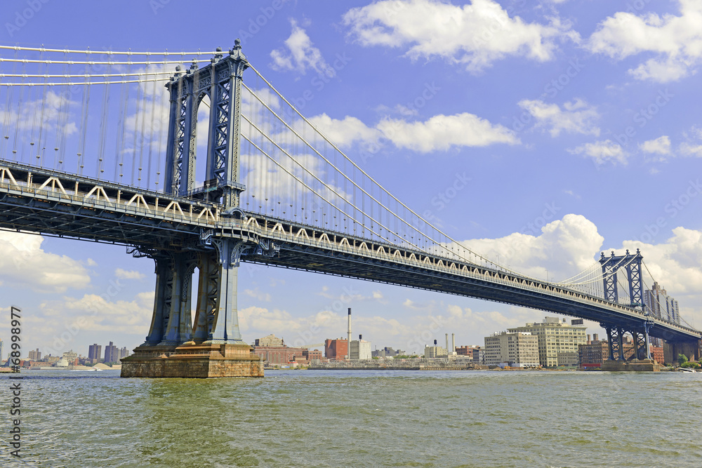 Obraz premium The Manhattan Bridge, New York City