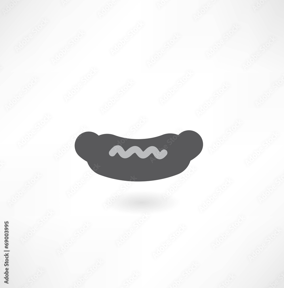 illustration of isolated hot dog on white background illustration of isolated hot dog on white background