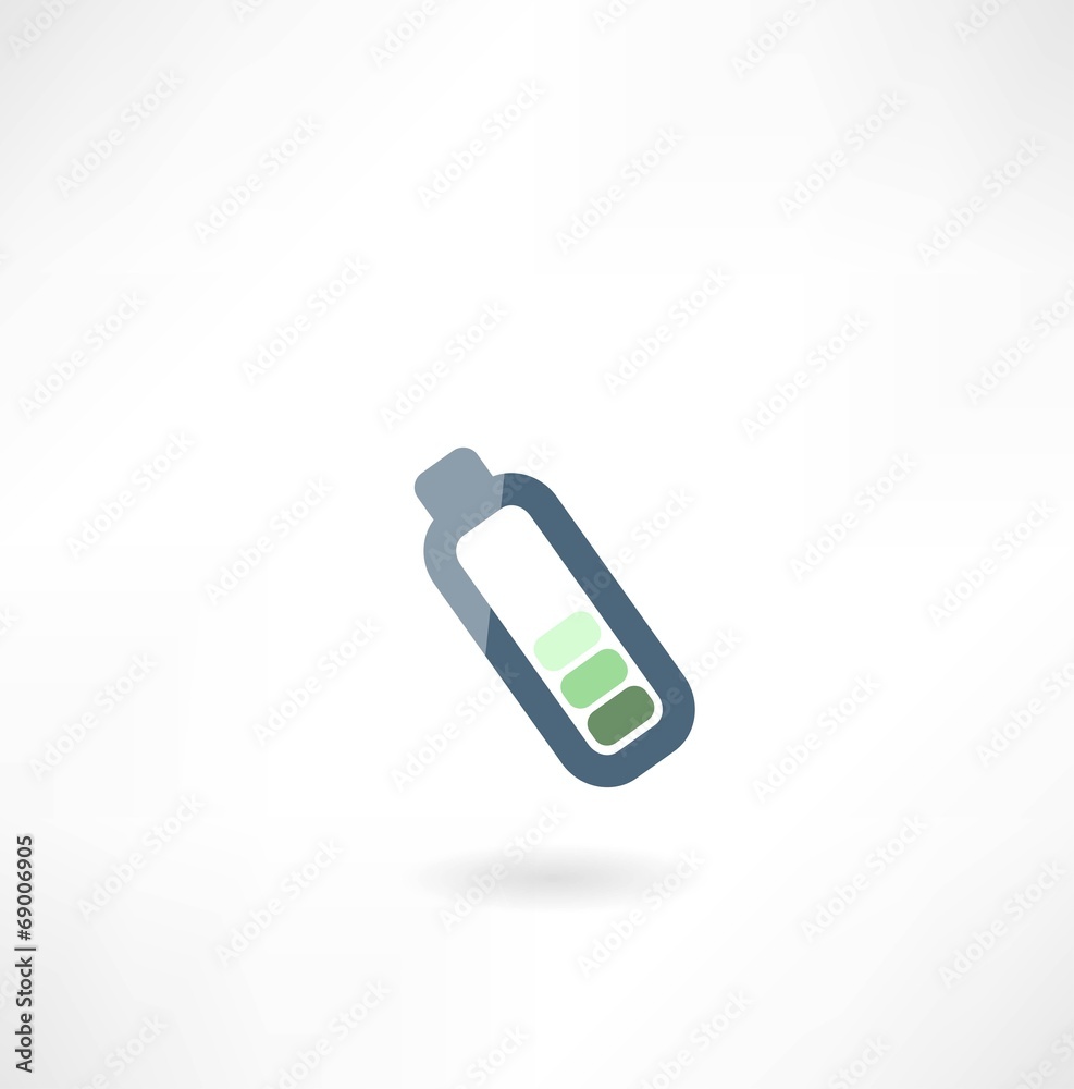 with battery charge icon with battery charge icon