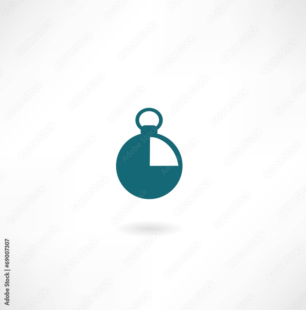 Timer icon. Timer icon.