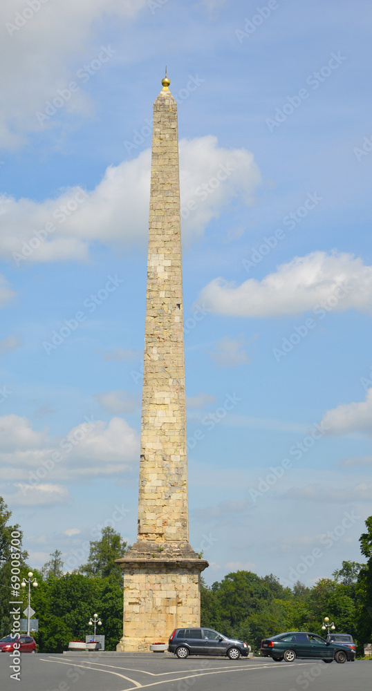 Obelisk Konnetabl in Gatchina, Russia