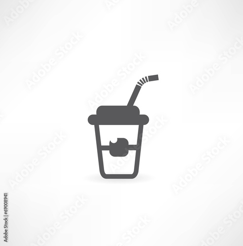 drink in a closed cup icon