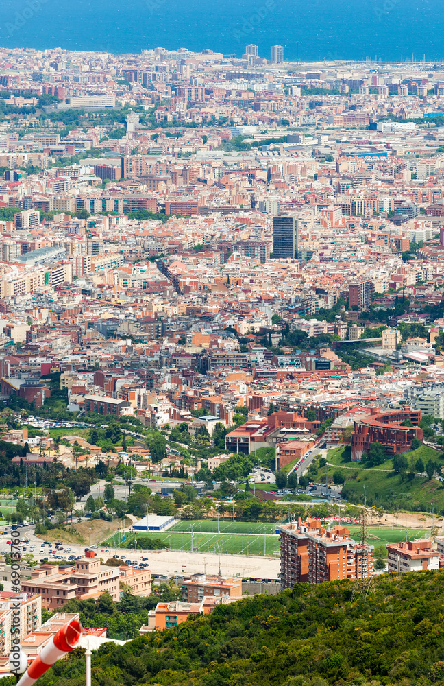 european city. Barcelona,  Spain