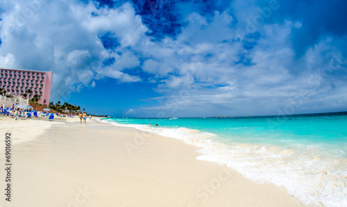 Beautiful oceanfront in Nassau, Bahamas