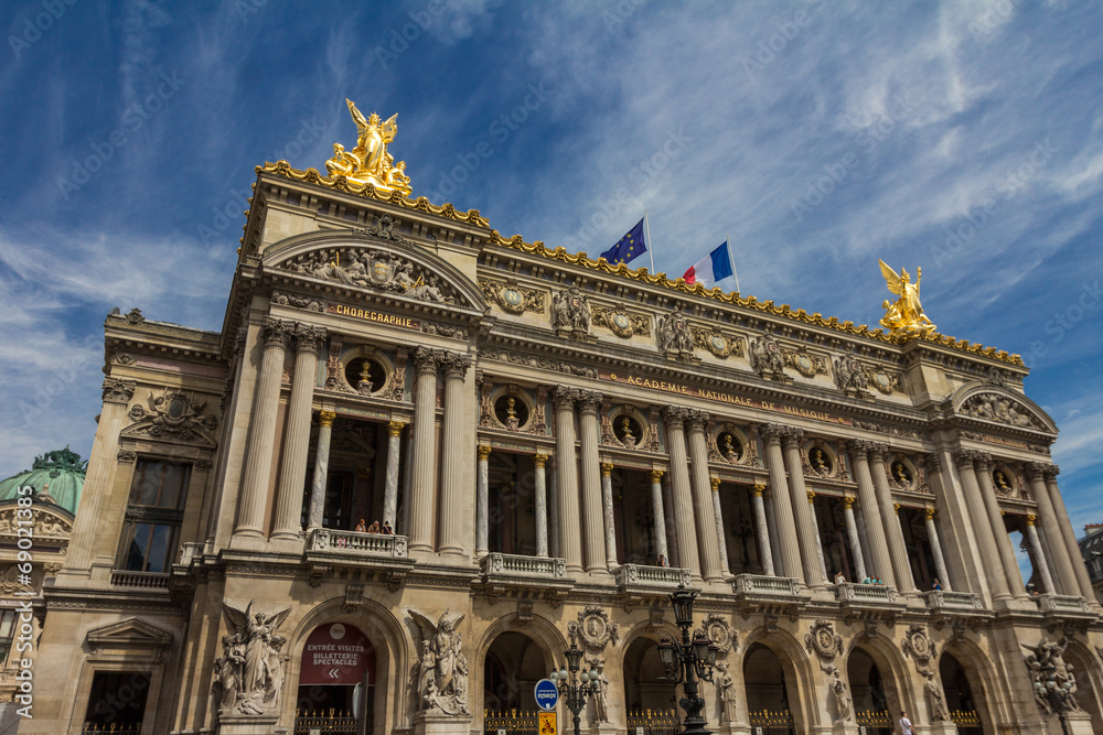 Garnier Opera in Paris France