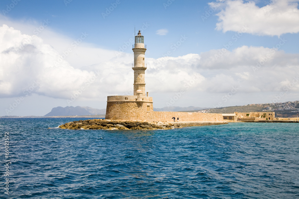 Chania lighthouse, Crete