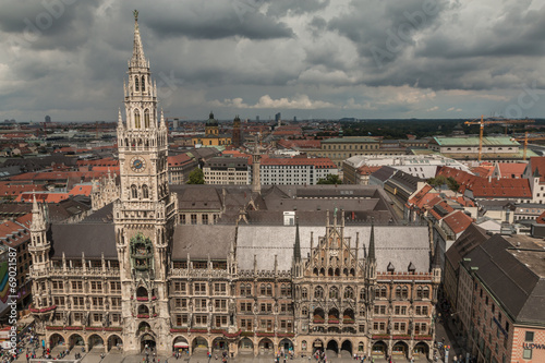 New town hall in Munich Germany