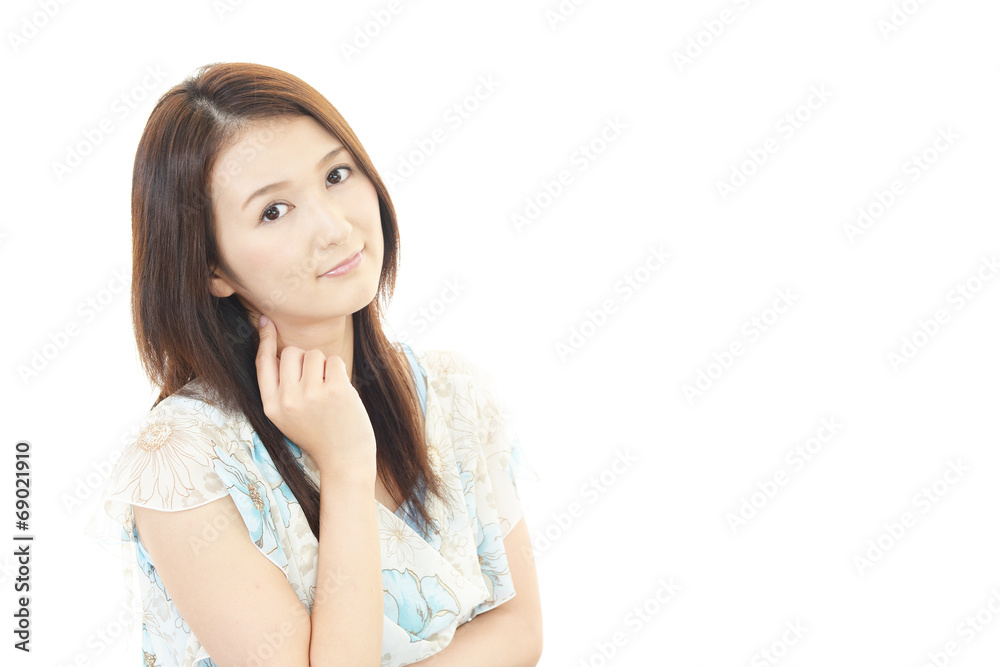 くつろぐ女性 くつろぐ女性