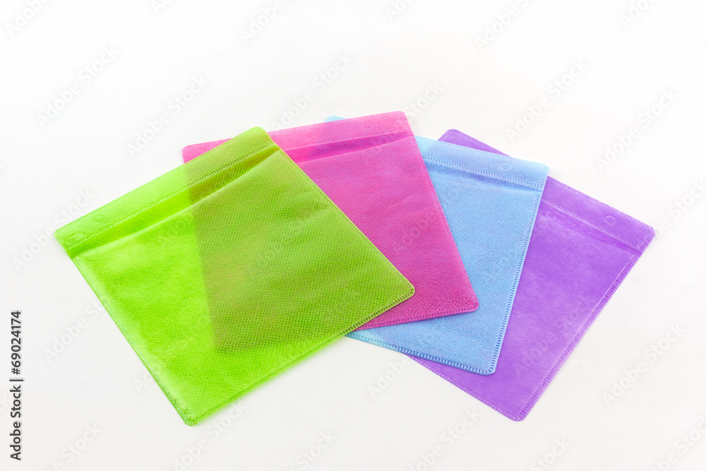 Colorful of CD paper case. Colorful of CD paper case.