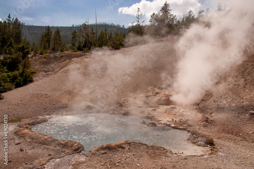 Boiling Pool at Yellowstone